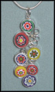 Millefiori Pendant