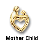 mother child charms